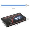thumbnail image 5 of Ultra Thin Car LED Headlight Daytime Running Iridescent Light Eyebrow Strip With Remote control 60cm, 5 of 9