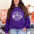 thumbnail image 2 of A Little Witch In All Of Us -  Womens Graphic Sweatshirt, 2 of 12