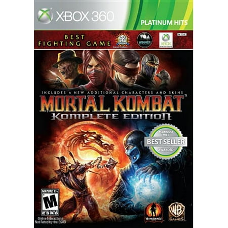 Mortal Kombat: Komplete Edition Warner Bros Xbox 360 Mortal Kombat Komplete Edition Warner Bros Xbox 360