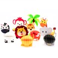 thumbnail image 1 of Coofit 7PCS Honeycomb Ball Animals Tissue Paper Ball Table Ornament for Kids Birthday, 1 of 7