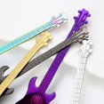 thumbnail image 5 of Cuchara de café para guitarra, paquete de 7 coloridas cucharas de café musicales de acero inoxidable, lindo juego de cucharas de café para revolver/mezclar/azúcar/postre/mermelada/cuchara de helado, 5 of 5