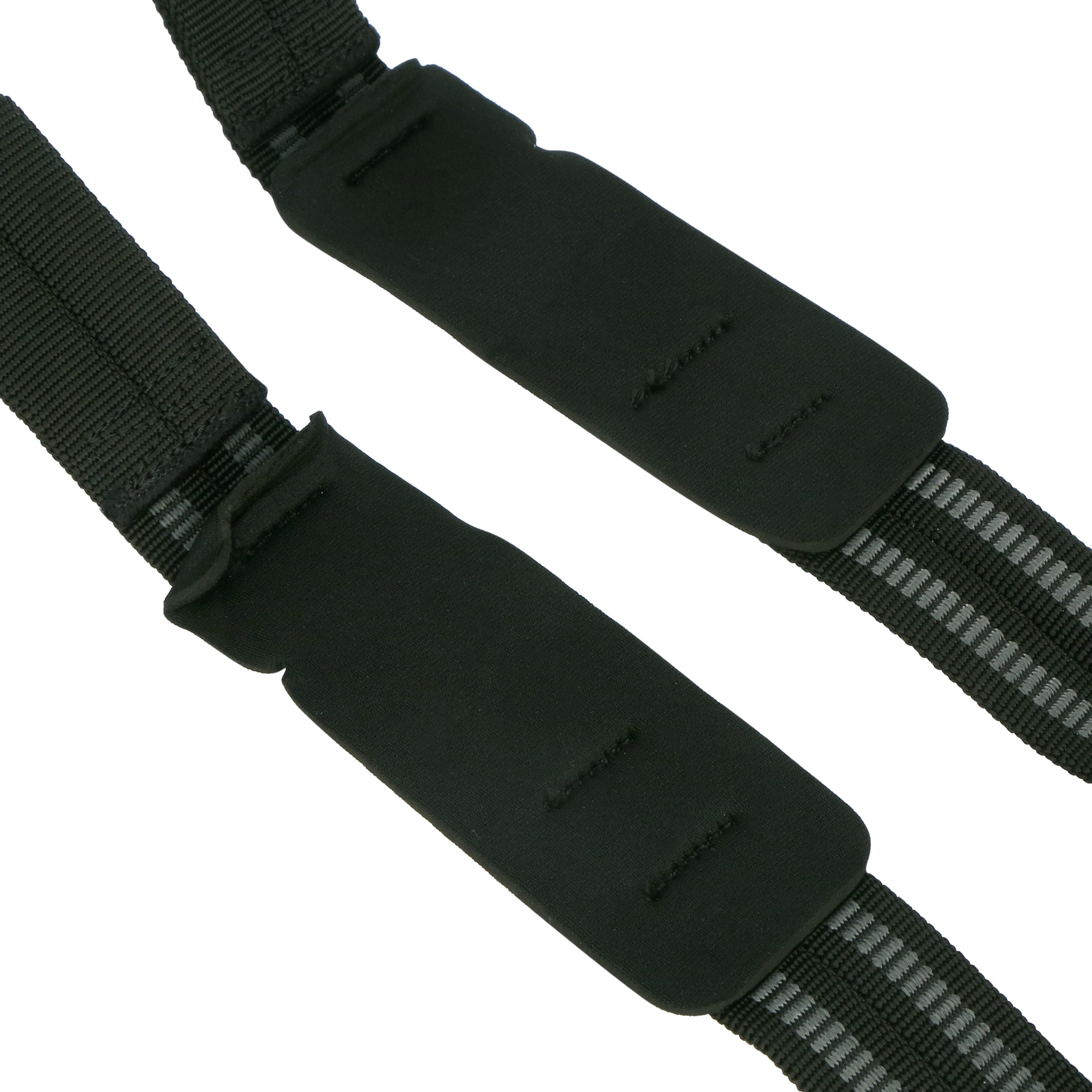 Harbinger Big Grip No-Slip Nylon Lifting Straps with DuraGrip (Pair), Padded