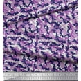 thumbnail image 1 of Soimoi Cotton Voile Fabric Two Tone With White Camouflage Print Fabric by Yard 56 Inch Wide, 1 of 1
