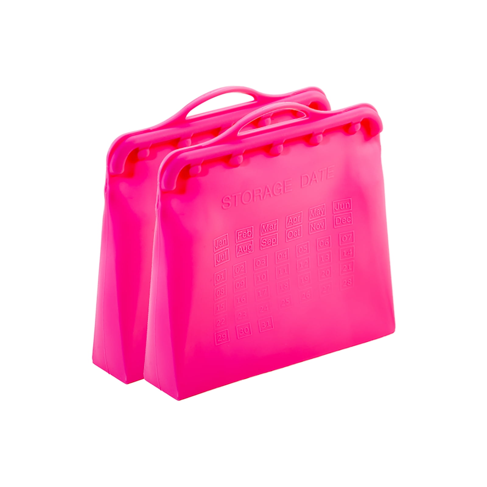 ITPCINC Reusable Silicone Food Storage Bags, Half Gallon Silicone Reusable Bags, Ziploc Silicone