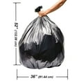 thumbnail image 4 of Garbage Bags Black LDPE 55 Gallon -Pk 100, 4 of 5