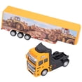 thumbnail image 2 of Juguete De Remolque De Contenedor, Pequeña Colección Decorativa, Simulación De Modelo De Coche Infantil A Escala Para Mayores De 3 Años ANGGREK Container Truck Toy, 2 of 8