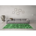 thumbnail image 3 of Ahgly Company Indoor Rectangle Animal Emerald Green Traditional Area Rugs, 3' x 5', 3 of 4