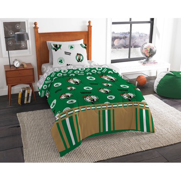 Nba Boston Celtics Twin Bed In Bag Set Walmart Com Walmart Com