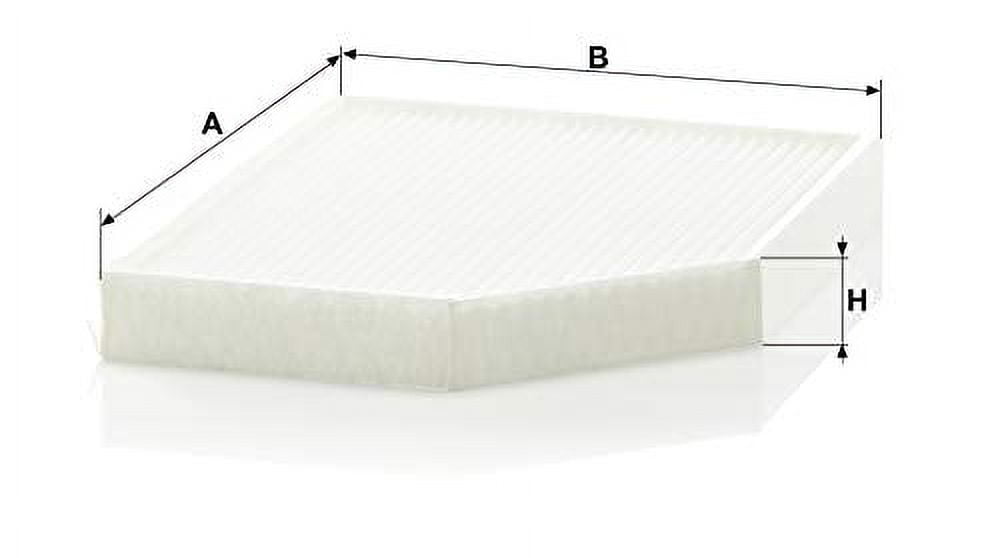 Mann-Hummel CU 2450 - Cabin Air Filter Fits select: 2009-2017 AUDI Q5, 2009-2023 AUDI A4