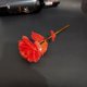 thumbnail image 1 of 1 rosa con purpurina y flor dorada, ideal for el día del profesor, día de San Valentín, día de la madre, Navidad, regalo exclusivo for las fiestas. Amor que nunca se desvanece., 1 of 2
