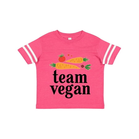 

Inktastic Vegetarian Gift Team Vegan Gift Toddler Boy or Toddler Girl T-Shirt