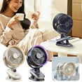 thumbnail image 1 of Ofertas Relámpago, Ventilador de circulación con clip, luz nocturna, miniventilador de escritorio portátil de pared con carga, novedad de 2024 Akmoler, 1 of 7