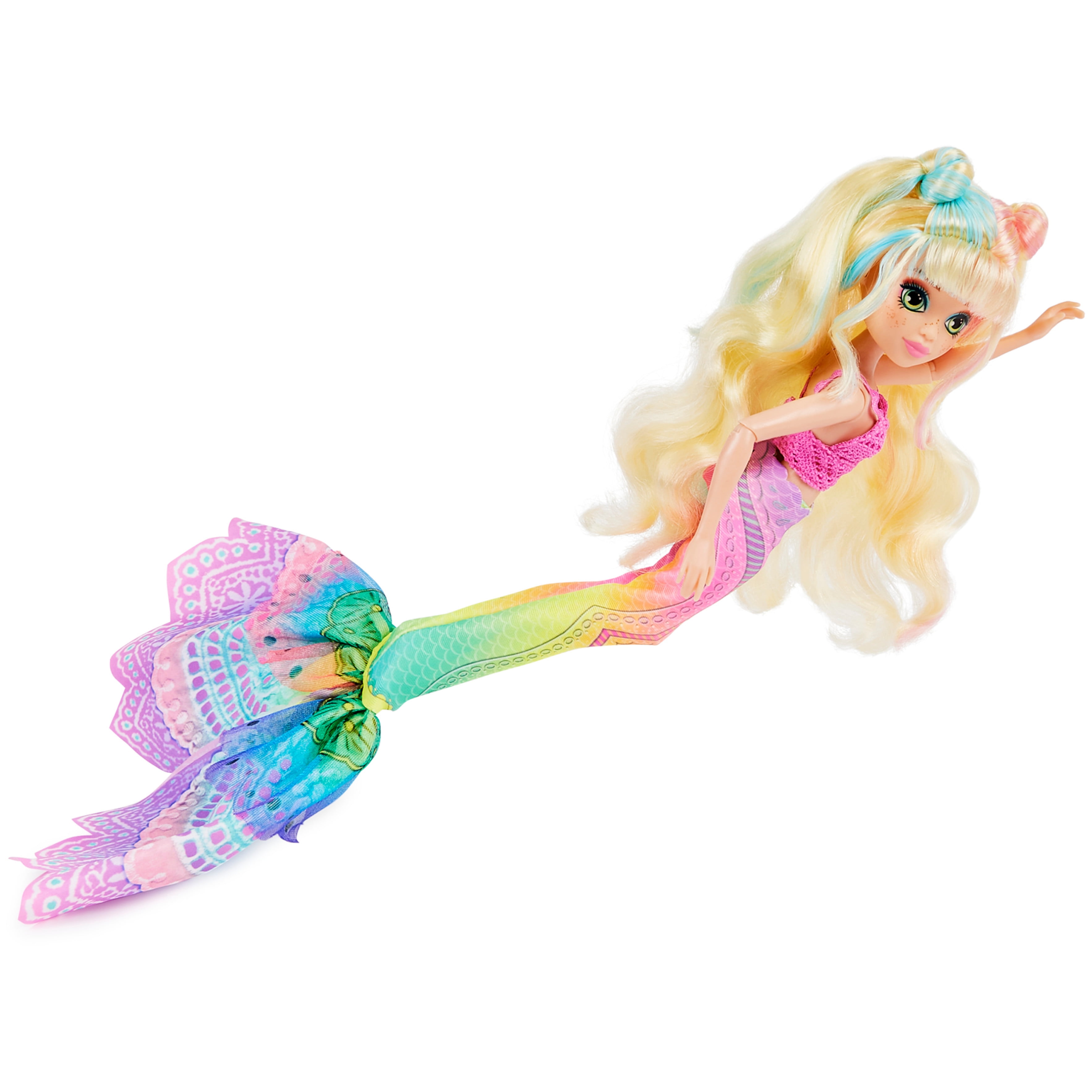 Mermaid High Spring Break Finly Doll with Color Change Hair Streaks