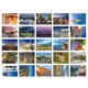 thumbnail image 2 of Juego de postales en caja, tarjeta Postal de la serie de viajes de la estación de Athens, decoración creativa, tarjeta de felicitación de regalo, nuevo, 30 hojas por lote, 2 of 4