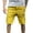 Yellow, variant on Vedolay Short For Men Men's Powerblend Cargo Shorts for Men, Cargo Shorts with Cargo Pockets for Men,Khaki 3XL