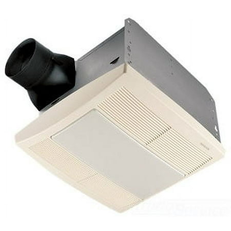 Broan QTR110L Ultra Silent Bath Fan, 110 CFM, White Grille