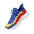 thumbnail image 2 of Womens Lightweight Sneakers Lace-up Tennis Running Shoes, Breathable Walking Shoes, 2 of 4