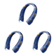 thumbnail image 1 of Ventilador Sin Aspas Mute USB Lazy Neck Fan Enfriador Manos Libres (pantalla Digital) Azul, 1 of 8
