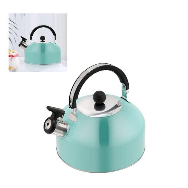 Tetera de la Estufa Eléctrica, Capacidad de 3 Litros de Acero Hervidor inoxidable de Hervidería Para Silbidos para el Café Hirviendo Agua