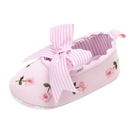 

Bow Soft Floral Walking Girls Soft Non-Slip Shoes Shoes First Sandals Baby Baby Shoes