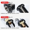 thumbnail image 5 of Multifunctional Sink Wrench, 2026 Upgraded Sink Wrench Faucet Plumbing Tool, Basin Wrench Under Sink Faucet Wrench Tight Spaces Tools for Kitchen and Bathroom, 5 of 7