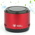 thumbnail image 1 of Mini Car Air Purifiers, Mobile Air Purifier, 30dB Portable Ionic Air Cleaner, with LED Light and USB Port - Red, 1 of 5