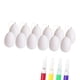 thumbnail image 1 of Kit de 12 huevos de Pascua para hacer tú mismo, adornos colgantes, decoración creativa 8cm, 1 of 9