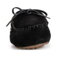 thumbnail image 3 of MUK LUKS Women's Jane Moccasin 6 - Ebony, 3 of 5