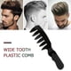 thumbnail image 4 of Peine De Peinado Peine de aceite Retro para el cabello tenedor de dientes anchos peine para la espalda peine para barba herramientas de estilismo para hombres Sywqhk Cuidado Belleza, 4 of 8
