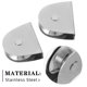 thumbnail image 3 of IFANLANDOR 4Ud Polea De Inoxidable Para Mástil Con Capacidad Y Resistencia Ideal Para Uso En Exteriores, 3 of 6