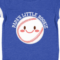 thumbnail image 4 of Inktastic Papa's Little Rookie Baseball Boys or Girls Baby Bodysuit, 4 of 5