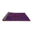thumbnail image 2 of Ahgly Company Indoor Square Abstract Pink Contemporary Area Rugs, 3' Square, 2 of 4