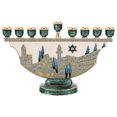 thumbnail image 2 of BRIGHTFUFU Candelera de Menorah Candelabra Candelabra Hanukkah Candelador para decoración del hogar, 2 of 8