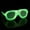 Green, variant on SDJMa Light Up Glasses ,Glow in the Dark Party Supplies for Kids Adult Birthday Easter Party Favors Shutter Shades Glasses Neon Flashing Toys