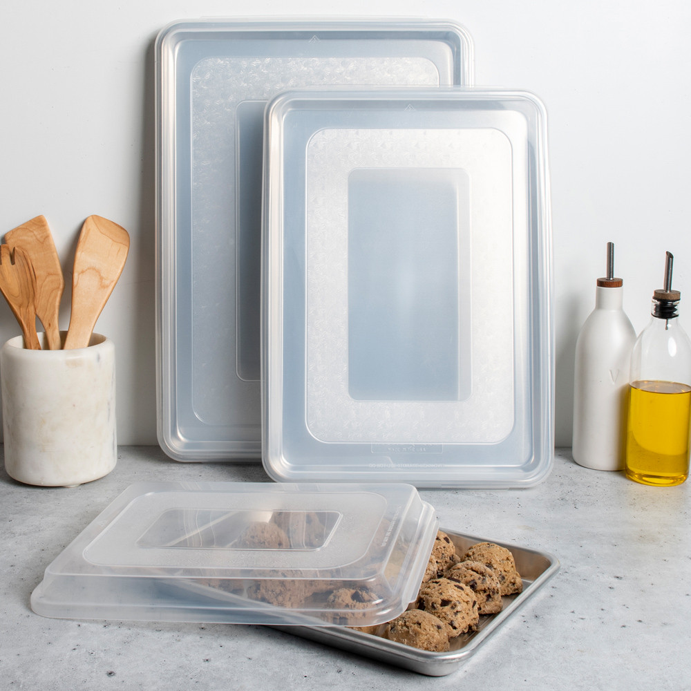 Nordic Ware Naturals 6 Piece Baking Sheet & Lid Set