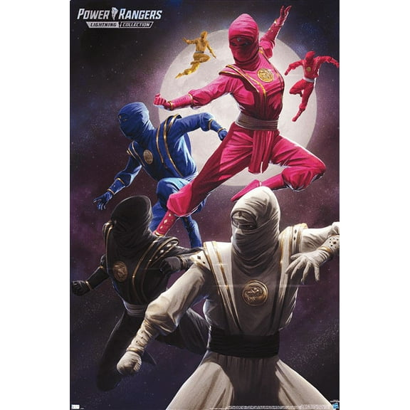 Power Rangers - Ninja Wall Poster, 22.375" x 34"