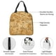 thumbnail image 4 of Easygdp Old Vintage Map Of Sea Bolsa Térmica Premium - Tela Oxford Impermeable, Gran Capacidad, Bolsillo Frontal, Unisex para Trabajo, Escuela, Actividades al Aire Libre y Picnics, 4 of 8