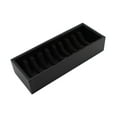 thumbnail image 3 of FVDPWYE 10 Grids Bangle Organizer Jewelry Organizer Tray Rectangle Bracelet Storage Tray Black, 3 of 9