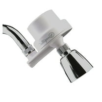 Culligan ISH-100 White Inline Shower Filter - Easy to Install Using Existing Showerhead, No Tools Required