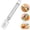 0.18, variant on Shredder Knife, Stainless Steel Green Onion Slicer, 6.42 Inch Scallion Shredder Cutter with Multi-Blade for Garlic Onion Ginger, Vegetable Chopper Kitchen Tool for Scallions Chives Carrots