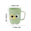 thumbnail image 1 of PEONAVET Washing Cup Toothbrush Cup Cup Mouthwash Cup Toothware Cup Household Plastic Teeth Cup Rinse Cup, 1 of 2