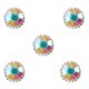 thumbnail image 5 of Paquete Piezas Colcomx Mujeres Niñas Gems Sticker Decoración de Bricolaje, 5 of 6