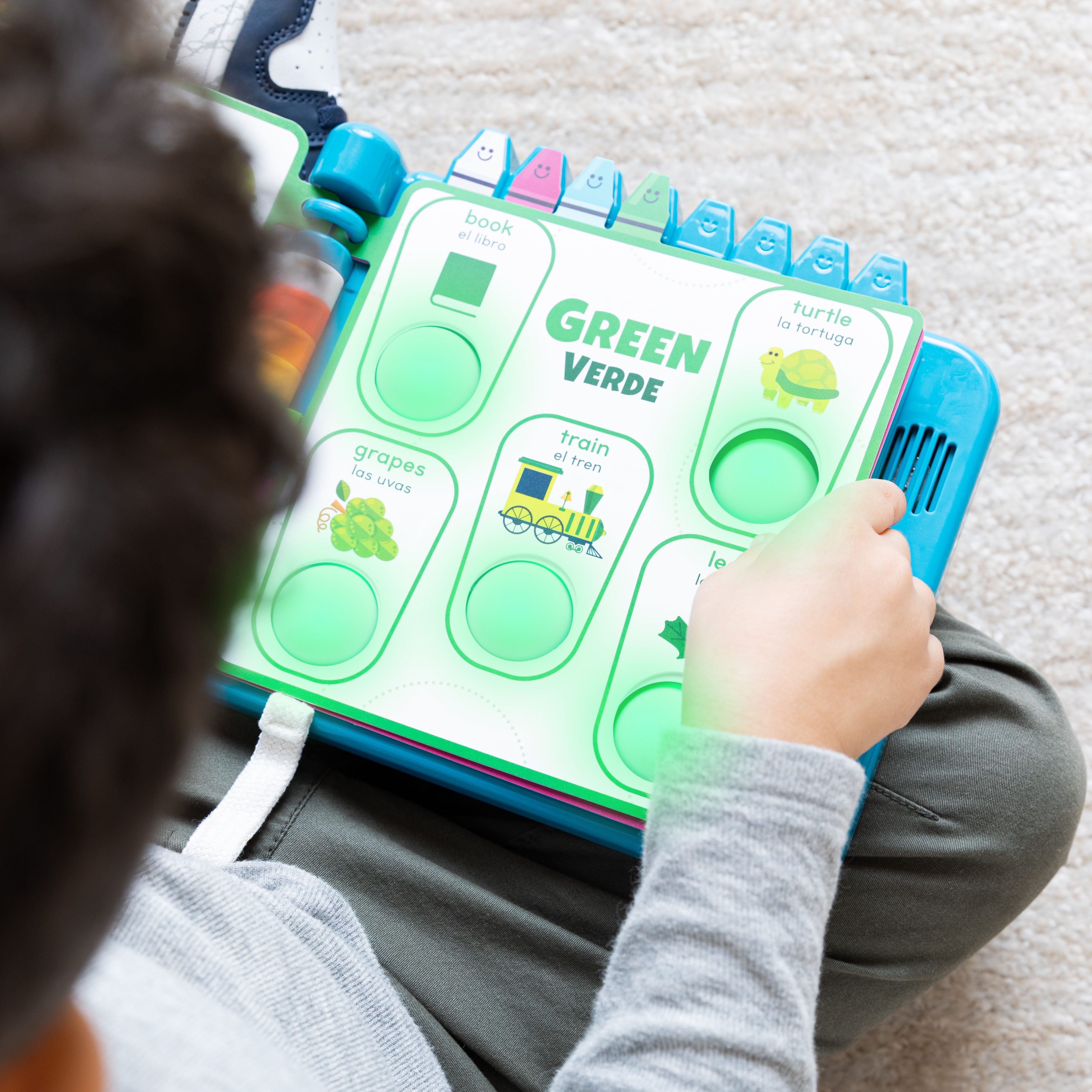 Chuckle & Roar The Pop It! Learning Book for Children Ages 1-4 and up with 3 Modes of Play by Buffalo Games