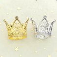 thumbnail image 4 of Nrmvnmi Gold Crown Cake Topper, Crowns for Flower Bouquets, Mini Crown for Flower Bouquet Accessories Birthday Crowns Cupcake Toppers for Girl Lady Bridal Wedding Birthday Party Cake Decor, 4 of 7