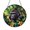 Acrylic 3.5 Inch, variant on Gorilla Wildlife Glass Style Ornament, Stained Glass Inspired Window Hanging Art, Decorative Accent