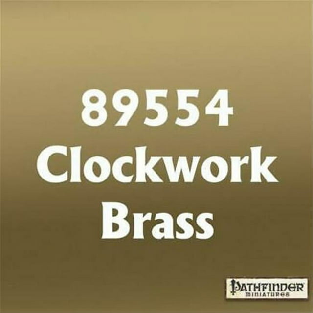 Reaper Miniatures REM89554 Pathfinder Colors of Golarion Master Series Paint - Clockwork Brass