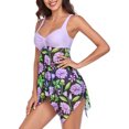 thumbnail image 2 of Blusa de traje de baño suelta, cómoda, estampada, elegante, para mujer, informal, atractiva OAVQHLG3B Store  lin121212, 2 of 4