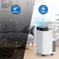 thumbnail image 5 of 10000 BTU Portable AC Unit for Rooms up to 450 Sq Ft, 3-in-1 Air Conditioner, Dehumidifier & Fan, Ultra-Quiet Sleep Mode, Self-Evaporating Cooling with Remote & Window Kit Included, 5 of 8