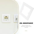 thumbnail image 3 of NIYANGLE 1Pcs Plastic Electrical Box Cover Plate 4.3x4.3in for Light Switch Decorative Wall Devices Home Use, 3 of 8