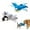 Blue+Light Grey, variant on Interactive Chirping Bird Cat Toy,2025 New Flying Bird Cat Toy Flapping Bird Toy,Simulation Chirping Bird Toys Interactive Cat Toys for Bored Indoor Adult Cats (Light Grey/1PCS)